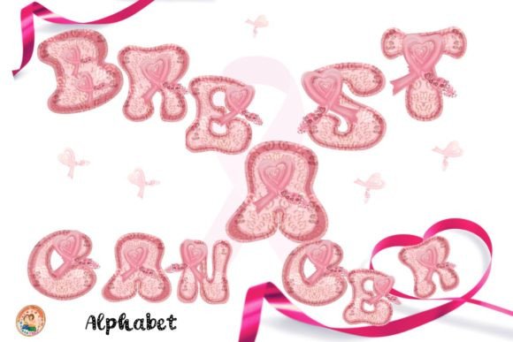 Breast Cancer Alphabet: A Spirit of Strength in Design