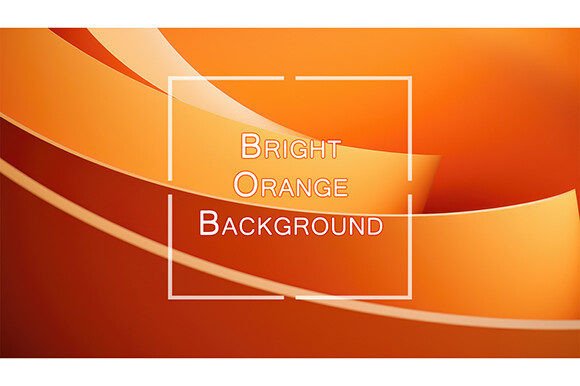 Bright Orange Background for Creative Projects