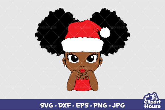 Christmas Girl: A Festive Design Asset for Cricut & Silhouette
