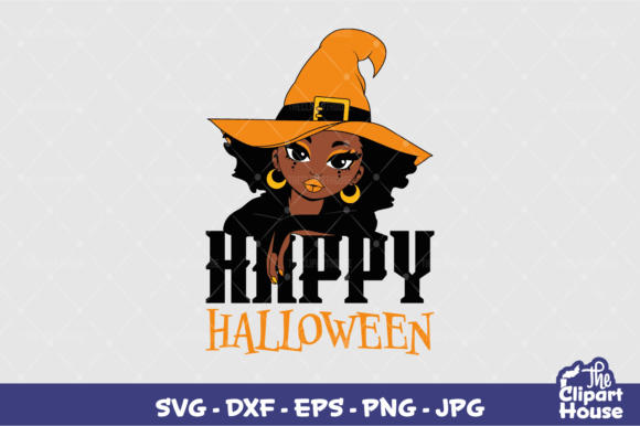 Happy Halloween Woman 2: Design for Cutting Machines