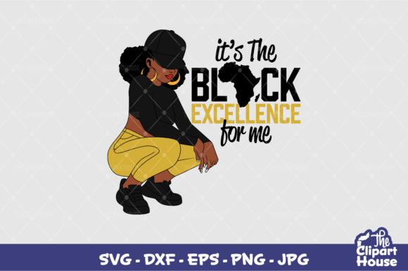 Kneeling Black Woman Excellence: A Powerful Design Element for Modern Creators and Entrepreneurs