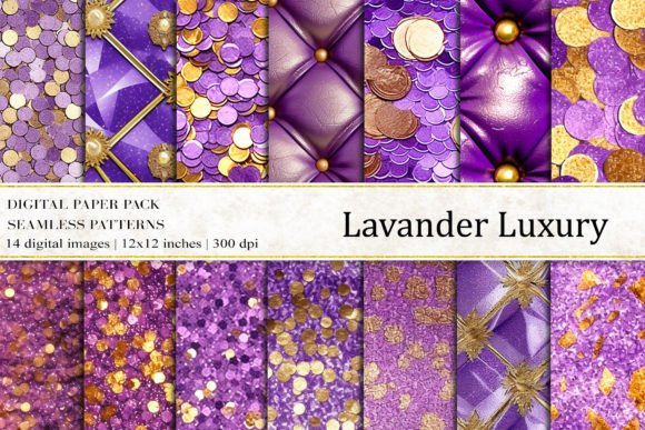 Lavander Luxury Digital Papers: Elevating Your Creative Projects with AI-Generated Elegance