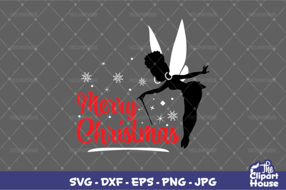 Merry Christmas Fairy: A Versatile Asset for Modern Crafting and Branding