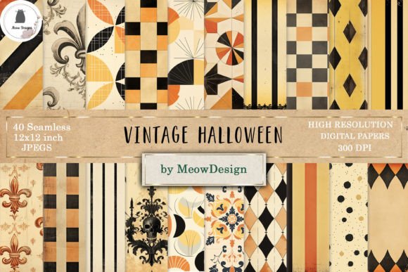 Vintage Halloween Digital Paper Pack: A Practical Review for Creators