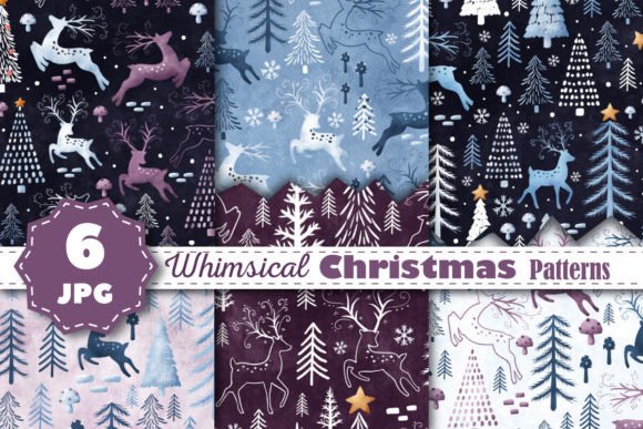 Whimsical Christmas Patterns: A Designer's Toolkit